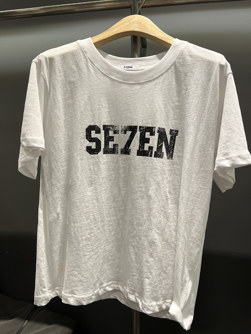 EL BOSQUE韓國直郵實拍女裝新品休閑26春夏職業時尚熱賣T恤EL BOSQUET恤圖色1