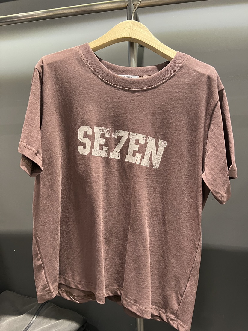 EL BOSQUE韓國直郵實拍女裝新品休閑26春夏職業時尚熱賣T恤EL BOSQUET恤圖色2