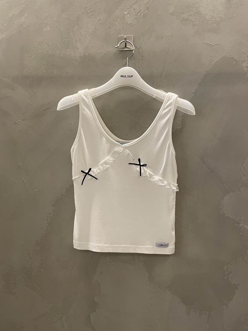 MULCUP韓國東大門直郵女士新款26春夏休閑熱賣人氣吊帶背心MULCUP吊帶/背心圖色1