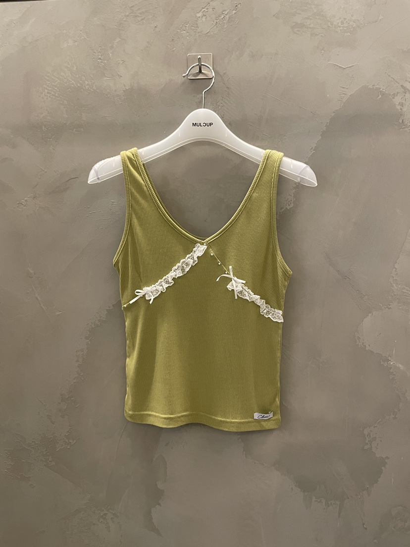 MULCUP韓國東大門直郵女士新款26春夏休閑熱賣人氣吊帶背心MULCUP吊帶/背心圖色2