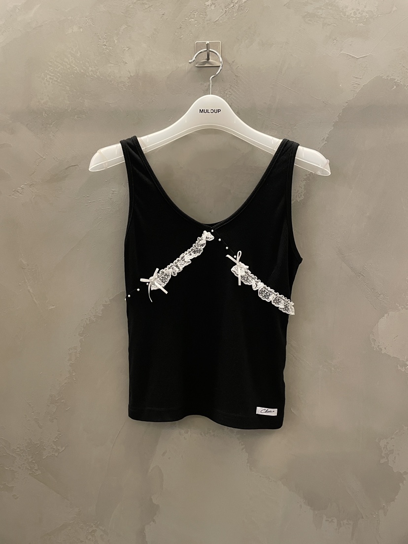 MULCUP韓國東大門直郵女士新款26春夏休閑熱賣人氣吊帶背心MULCUP吊帶/背心圖色4