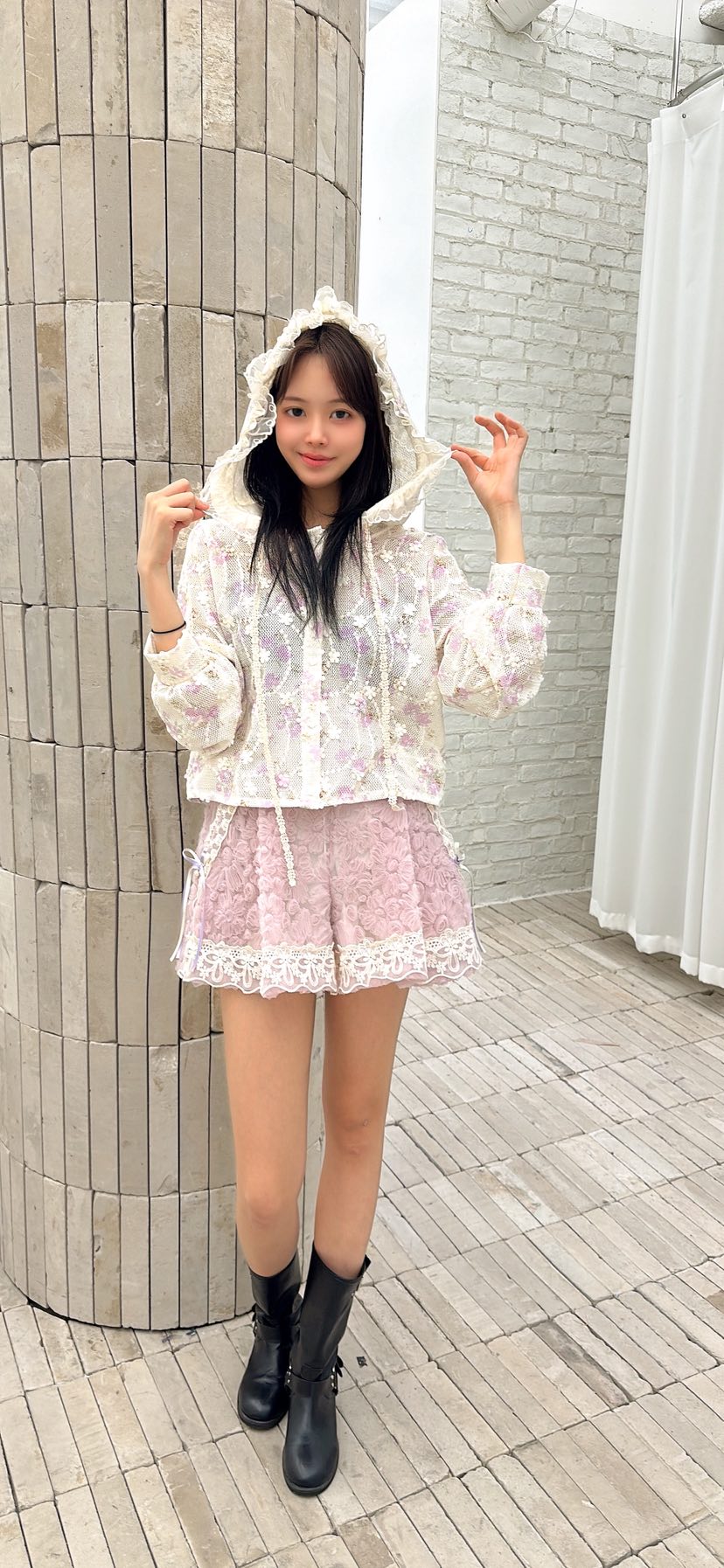 YARD韓國代購女裝新品職業26春夏推薦熱賣襯衫蕾絲衫刺繡YARD襯衫/蕾絲衫