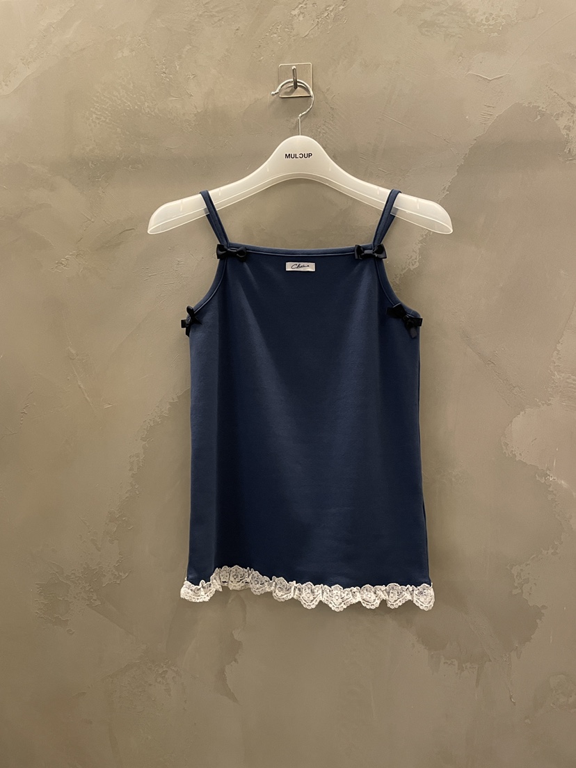 MULCUP韓國直郵女士新品推薦時尚熱賣職業26春夏吊帶背心MULCUP吊帶/背心圖色3深藍色