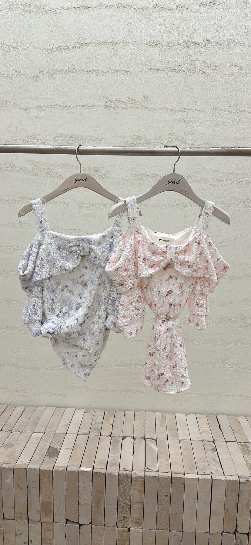 YARD韓國直郵女裝新款休閑職業熱賣時尚26春夏襯衫蕾絲衫YARD襯衫/蕾絲衫