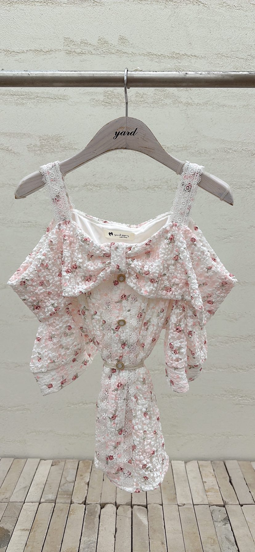 YARD韓國直郵女裝新款休閑職業熱賣時尚26春夏襯衫蕾絲衫YARD襯衫/蕾絲衫圖色1