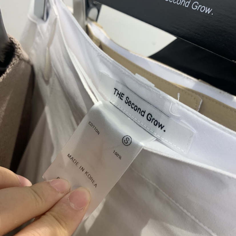 THE SECOND GROW韓國東大門直郵女裝新品人氣休閑褲不含腰帶THE SECOND GROW休閑褲