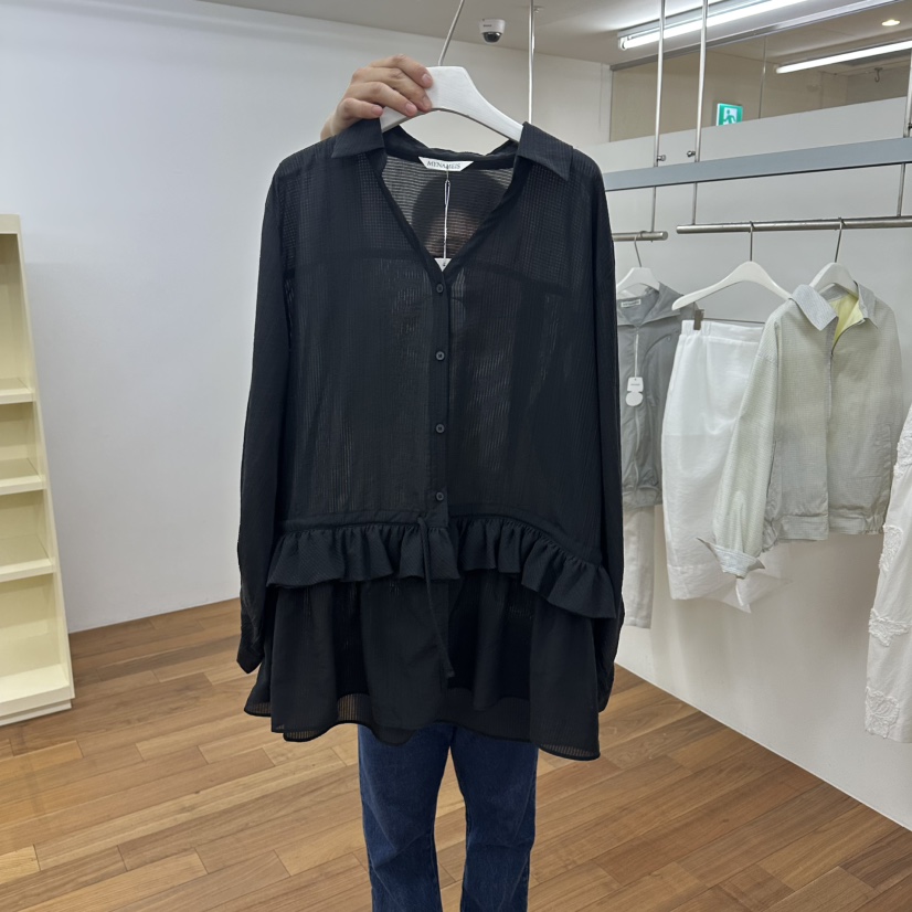 MYNAMEIS/AIME HOPE MAKE韓國東大門直郵女裝新品熱賣襯衫蕾絲衫MYNAMEIS/AIME HOPE MAKE襯衫/蕾絲衫圖色3