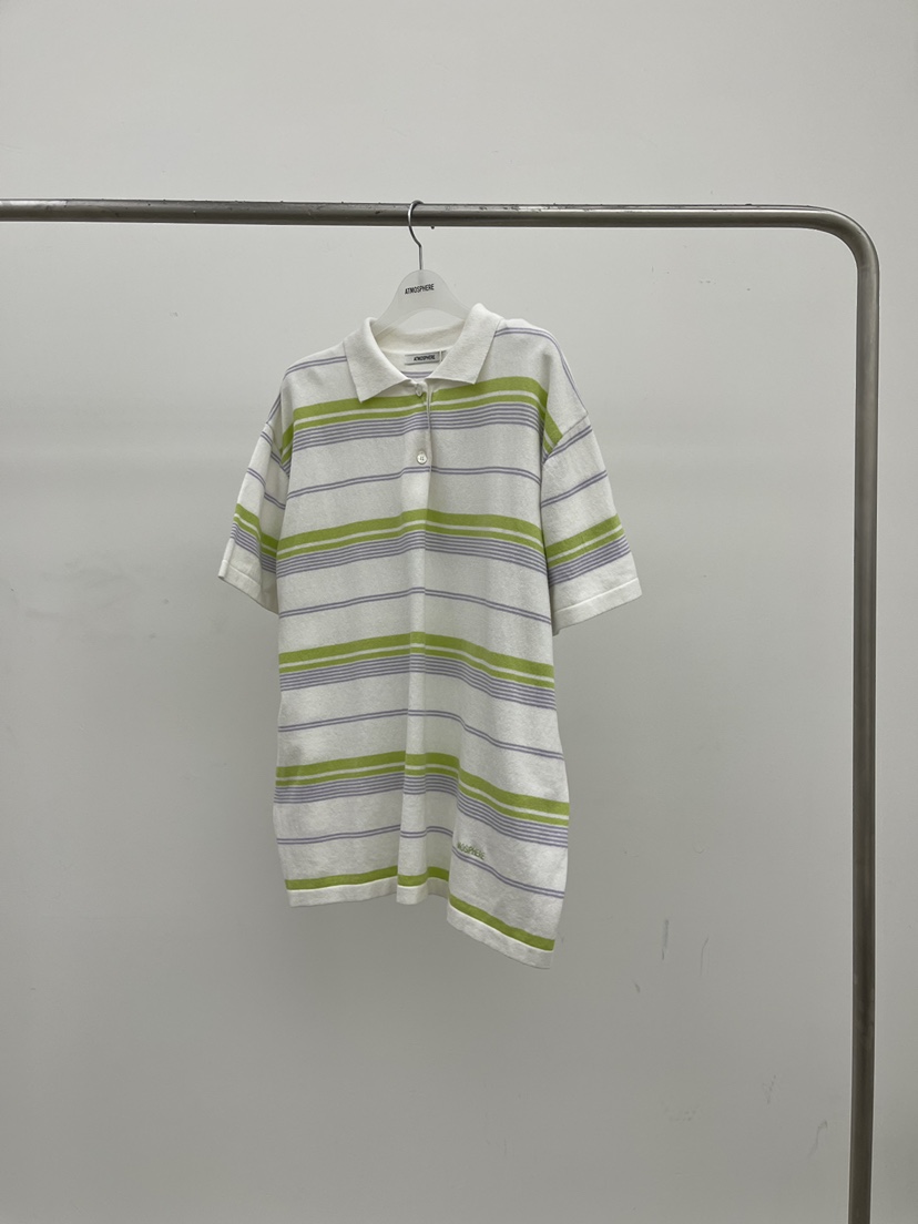 ATMOSPHERE韓國東大門直郵女裝新品人氣時尚推薦職業T恤條紋ATMOSPHERE/BLINGT恤圖色1