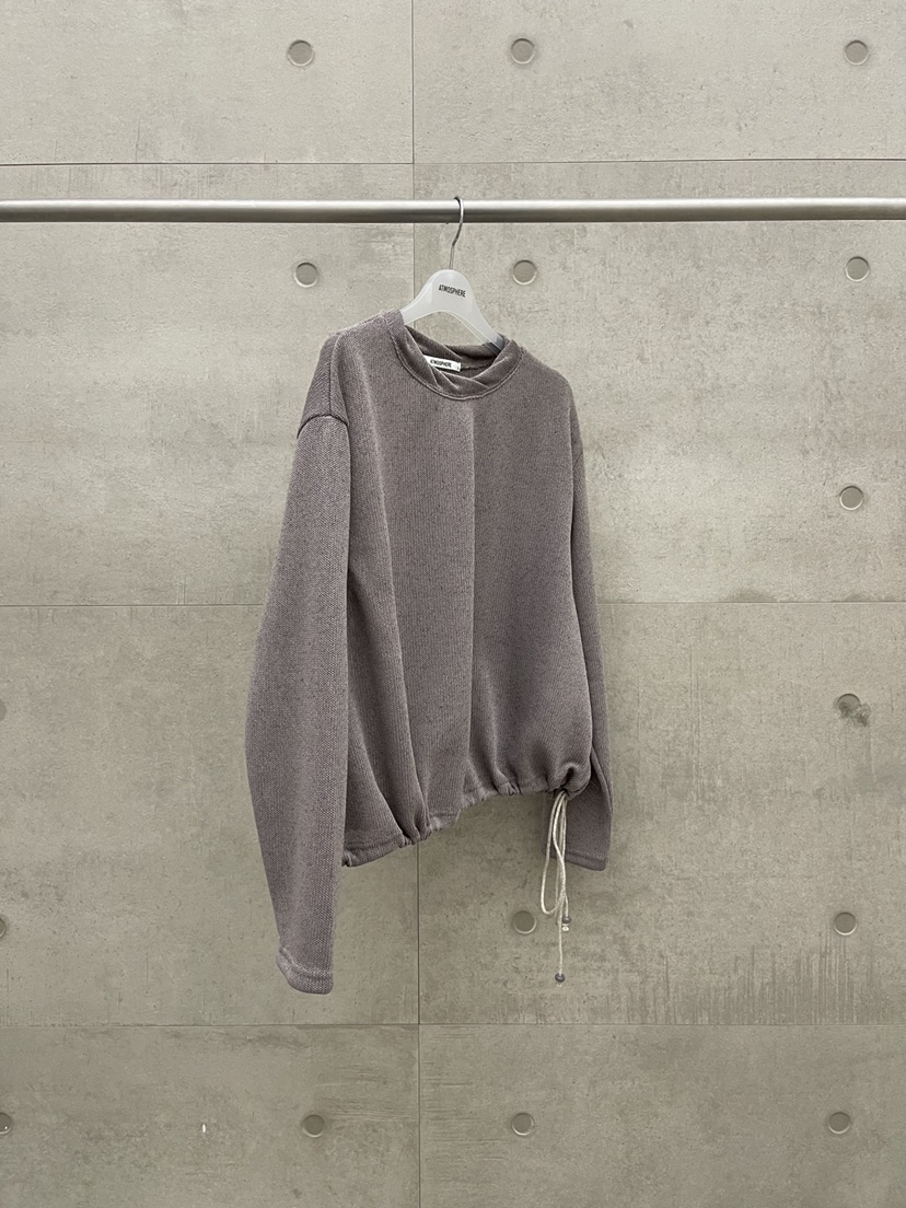 ATMOSPHERE韓國直郵實拍女裝新品26春夏人氣休閑衛衣亞麻ATMOSPHERE/BLING衛衣圖色2