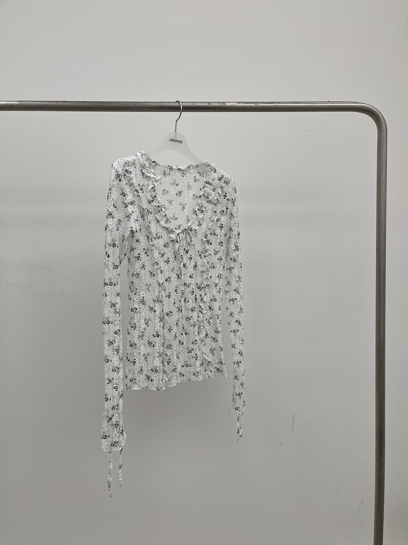 ATMOSPHERE韓國直郵實拍女裝新品職業推薦熱賣襯衫蕾絲衫ATMOSPHERE/BLING襯衫/蕾絲衫圖色1