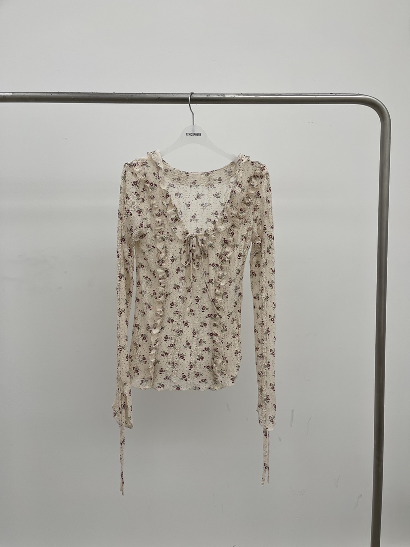 ATMOSPHERE韓國直郵實拍女裝新品職業推薦熱賣襯衫蕾絲衫ATMOSPHERE/BLING襯衫/蕾絲衫圖色2