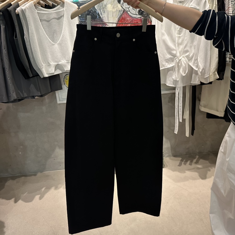 LAMAGIEPIE/LAMAGIE GREY韓國東大門直郵女裝新款推薦休閑褲棉質LAMAGIEPIE/LAMAGIE GREY休閑褲圖色4黑色