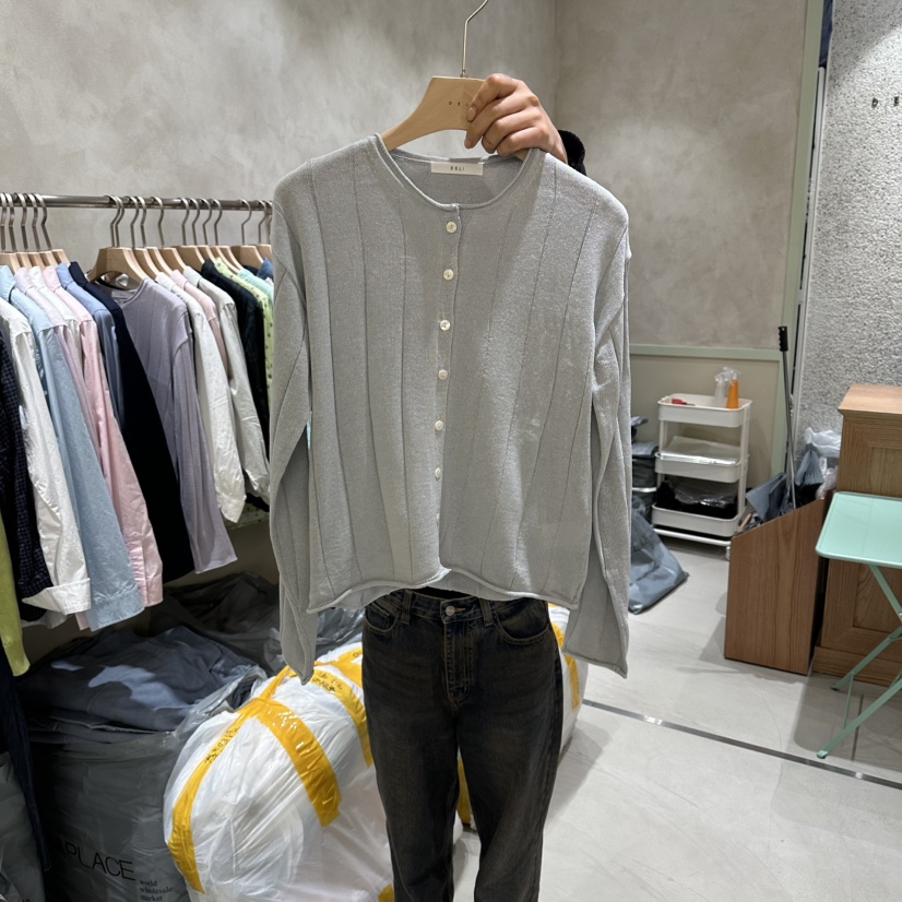 DELI JENNY韓國代購女裝新品熱賣休閑人氣推薦時尚針織衫DELI JENNY針織衫圖色1