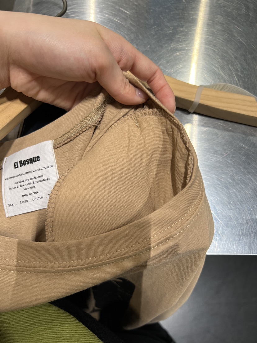 EL BOSQUE韓國代購女士新款推薦時尚職業熱賣休閑長袖T恤EL BOSQUE長袖T恤