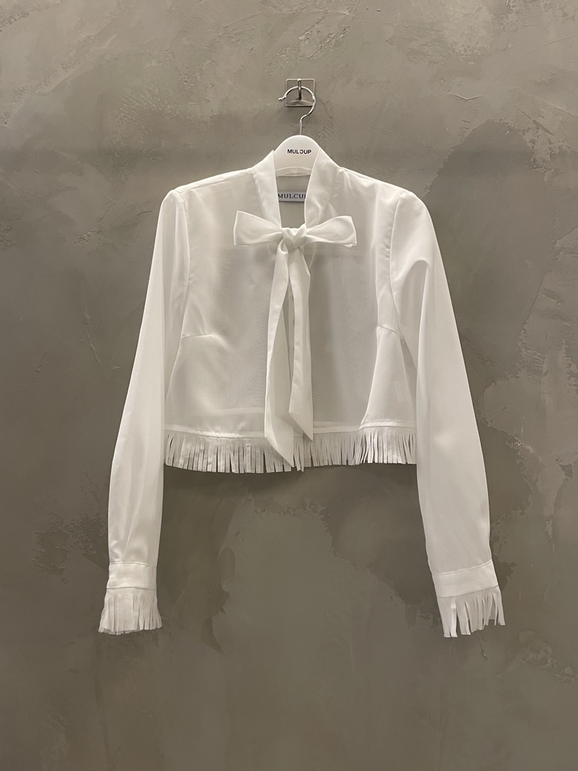 MULCUP韓國代購女士新款人氣時尚推薦職業26春夏襯衫蕾絲衫MULCUP襯衫/蕾絲衫圖色1