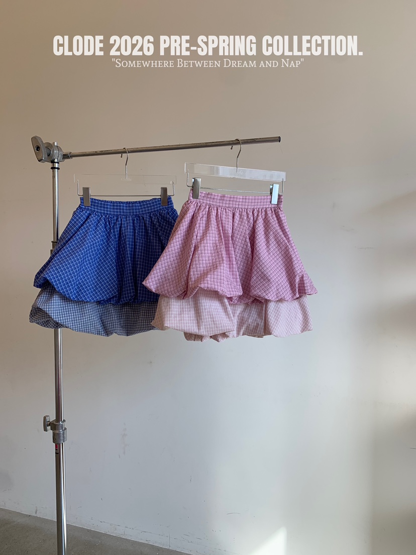CLODE韓國直郵女裝新品休閑時尚人氣熱賣26春夏半身裙中短裙CLODE半身裙/中短裙