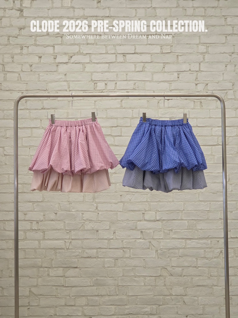 CLODE韓國直郵女裝新品休閑時尚人氣熱賣26春夏半身裙中短裙CLODE半身裙/中短裙
