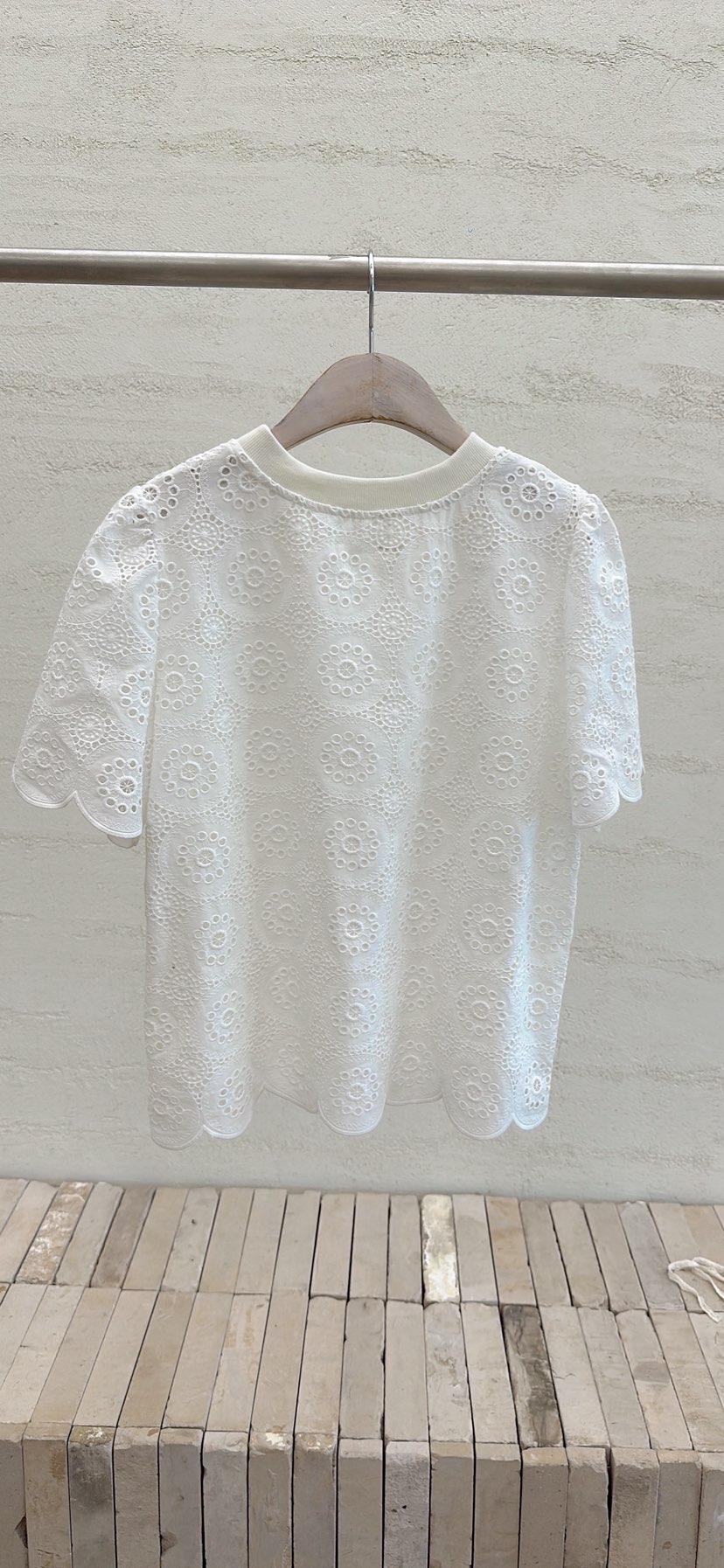 YARD韓國直郵女士新品休閑26春夏人氣熱賣襯衫蕾絲衫刺繡YARD襯衫/蕾絲衫