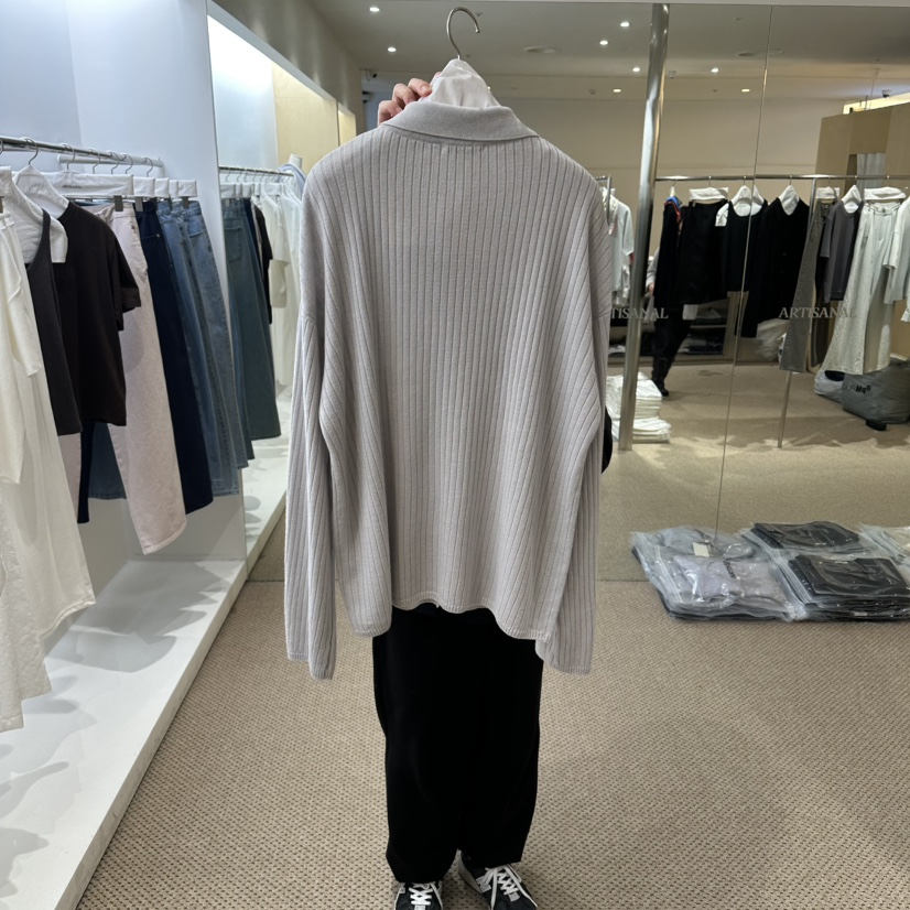ARTISANAL韓國東大門代購女裝新品26春夏針織衫不含內搭亞麻開衫ARTISANAL針織衫