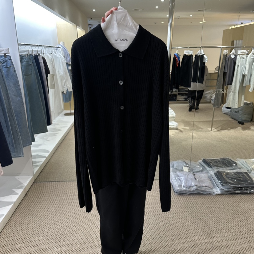 ARTISANAL韓國東大門代購女裝新品26春夏針織衫不含內搭亞麻開衫ARTISANAL針織衫圖色3