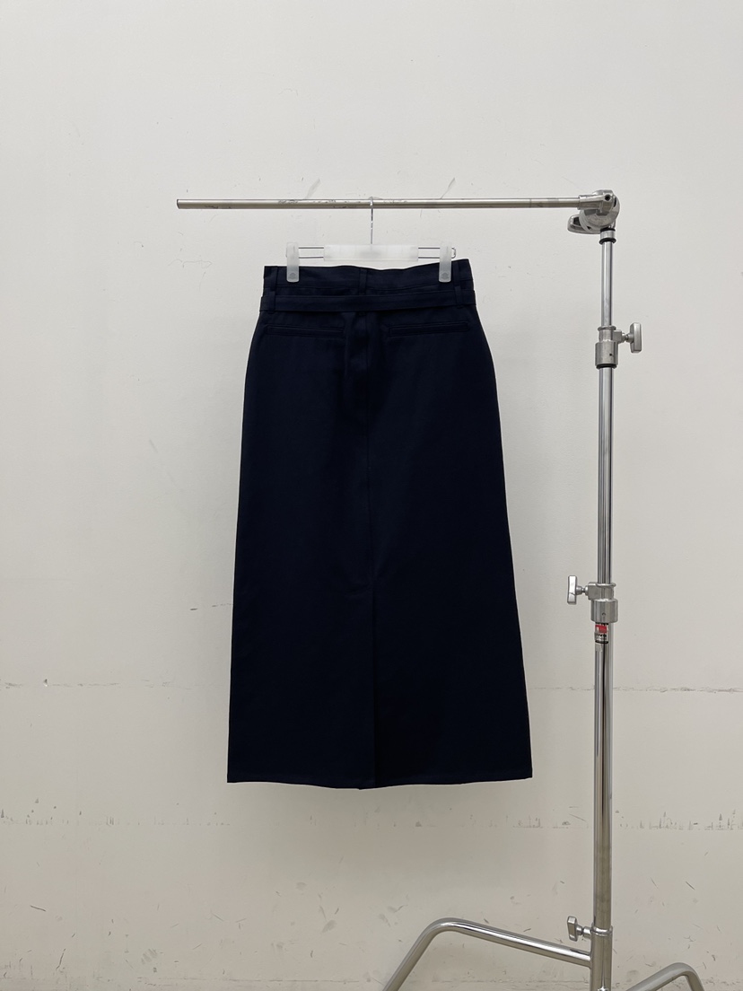 ATMOSPHERE韓國直郵實拍女士新品時尚職業推薦長裙含腰帶ATMOSPHERE/BLING長裙