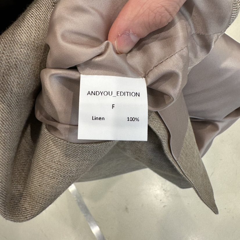 LE EDITION/LEBOENE韓國直郵實拍女裝新品人氣夾克亞麻LE EDITION/LEBOENE夾克