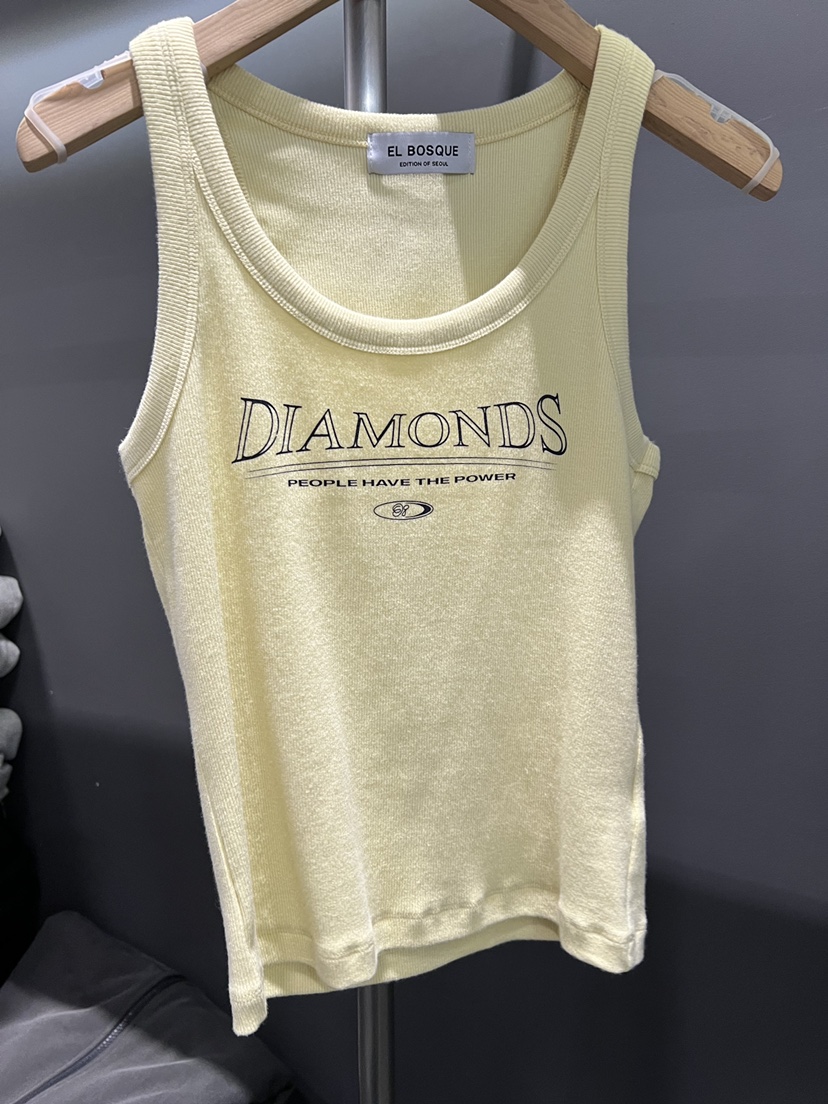 EL BOSQUE韓國東大門直郵女裝新品推薦人氣休閑吊帶背心EL BOSQUE吊帶/背心圖色2