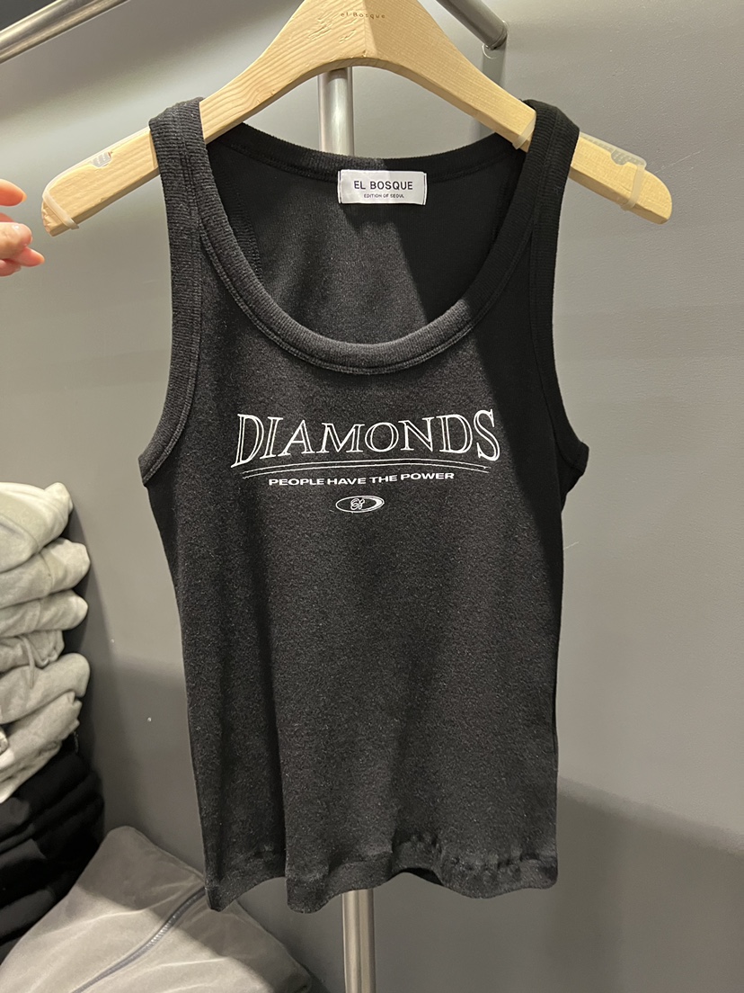 EL BOSQUE韓國東大門直郵女裝新品推薦人氣休閑吊帶背心EL BOSQUE吊帶/背心圖色3