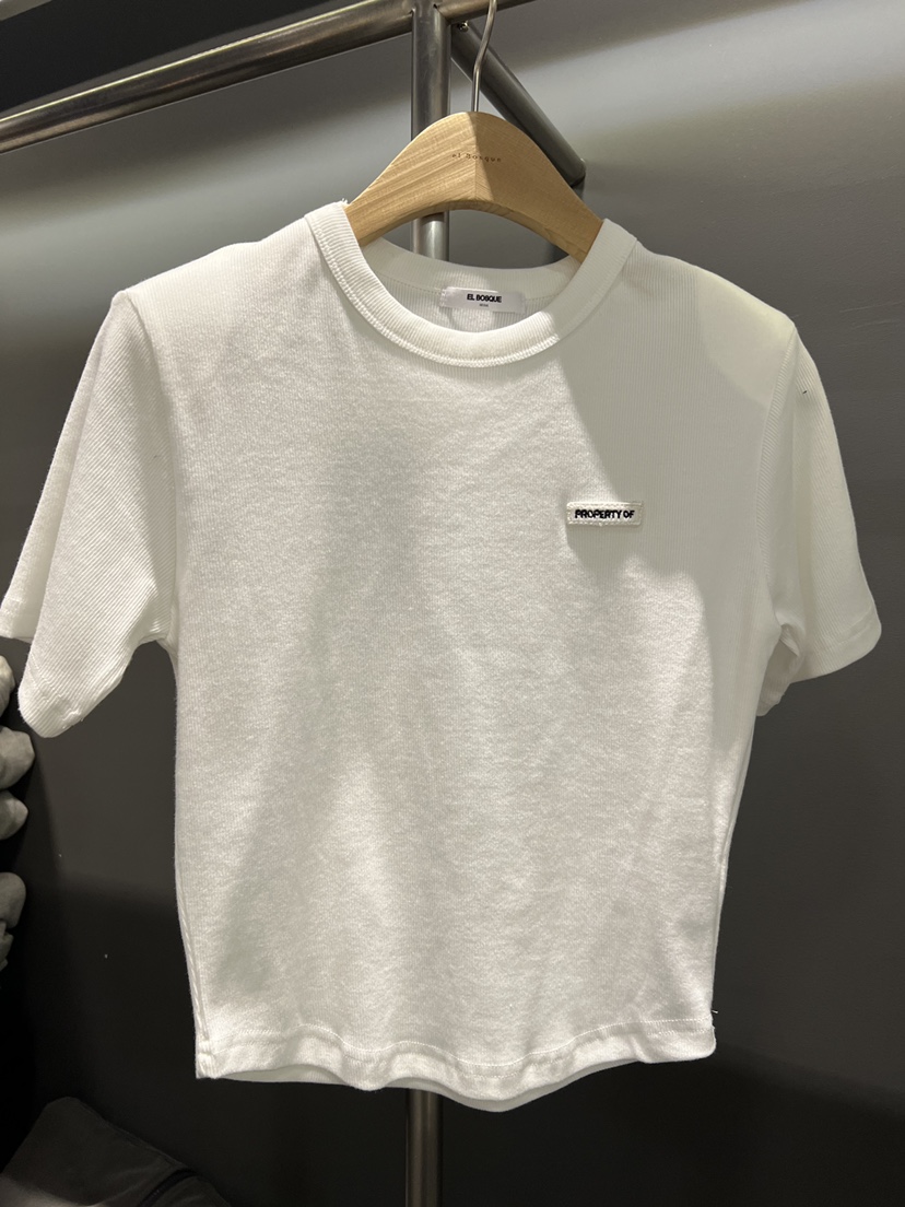 EL BOSQUE韓國東大門代購女士新品推薦熱賣人氣26春夏T恤EL BOSQUET恤圖色1