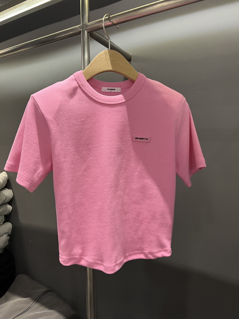 EL BOSQUE韓國東大門代購女士新品推薦熱賣人氣26春夏T恤EL BOSQUET恤圖色2