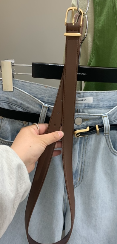 THE SECOND GROW韓國直郵女士新品推薦職業休閑腰帶腰帶THE SECOND GROW腰帶圖色3