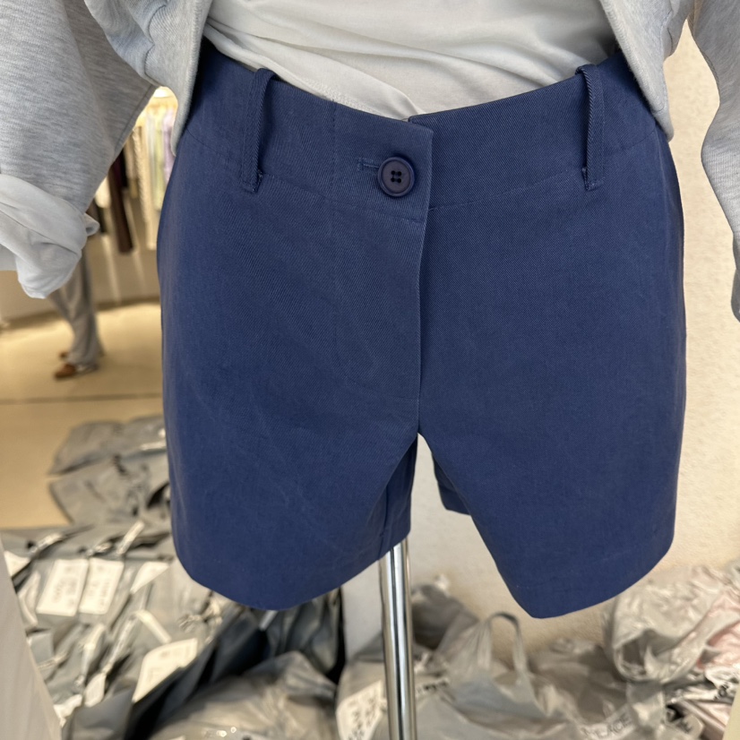 ROOM K-P韓國東大門直郵女裝新款26春夏休閑推薦職業短褲roomk短褲圖色3