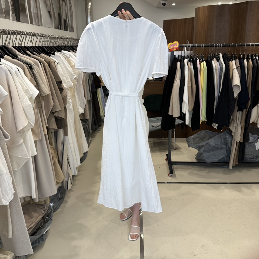 LE EDITION/LEBOENE韓國直郵女裝新款熱賣連衣裙含腰帶LE EDITION/LEBOENE連衣裙