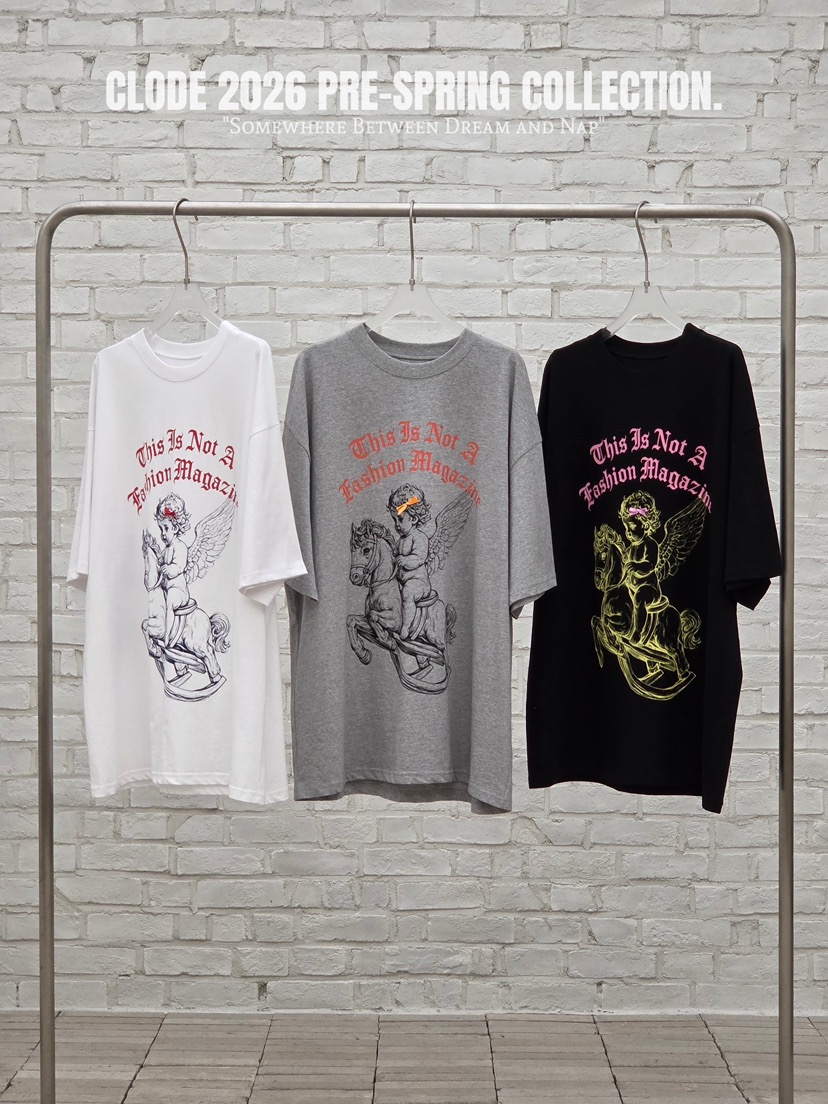 CLODE韓國東大門代購女裝新款人氣休閑推薦職業熱賣26春夏T恤CLODET恤