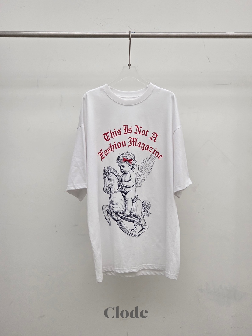 CLODE韓國東大門代購女裝新款人氣休閑推薦職業熱賣26春夏T恤CLODET恤圖色1