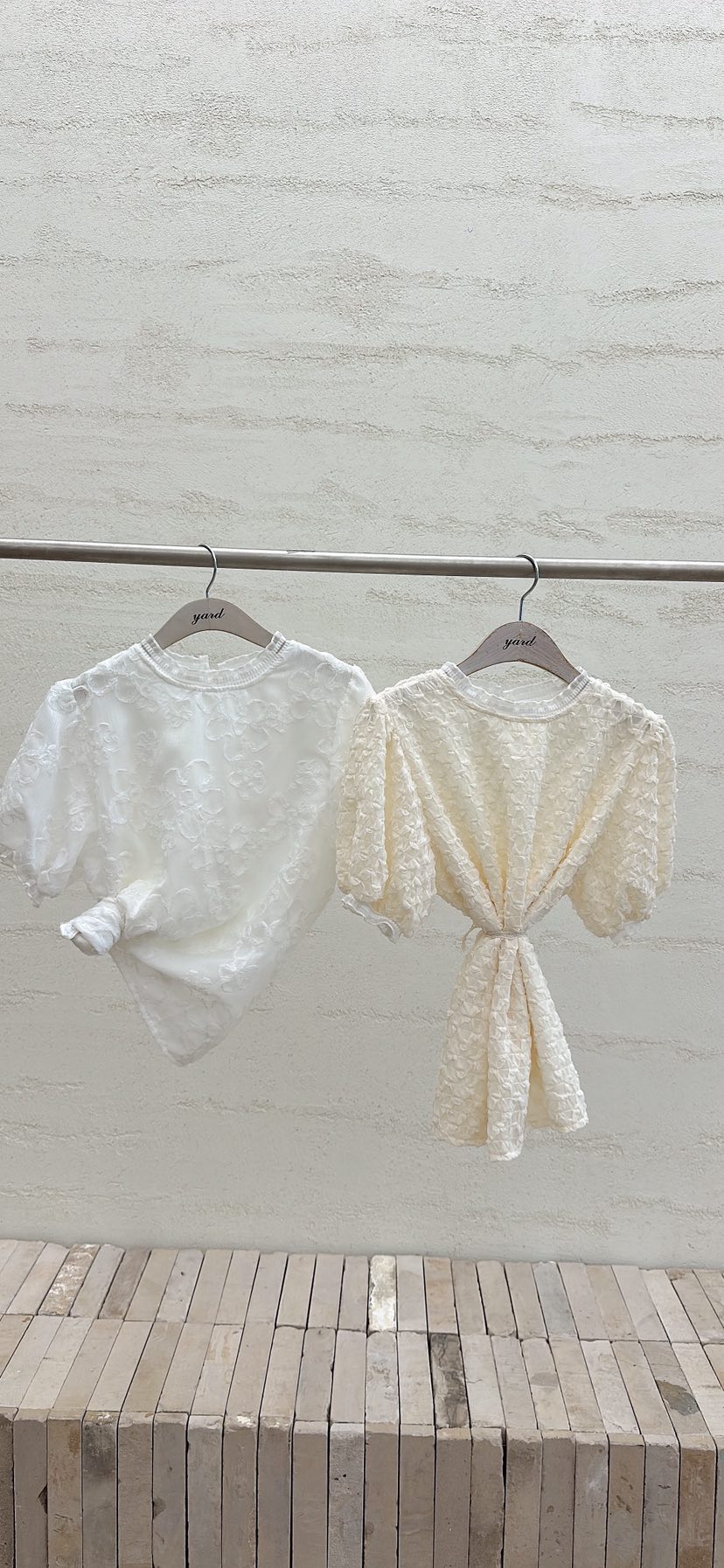 YARD韓國直郵女裝新款熱賣人氣時尚推薦職業襯衫蕾絲衫刺繡YARD襯衫/蕾絲衫