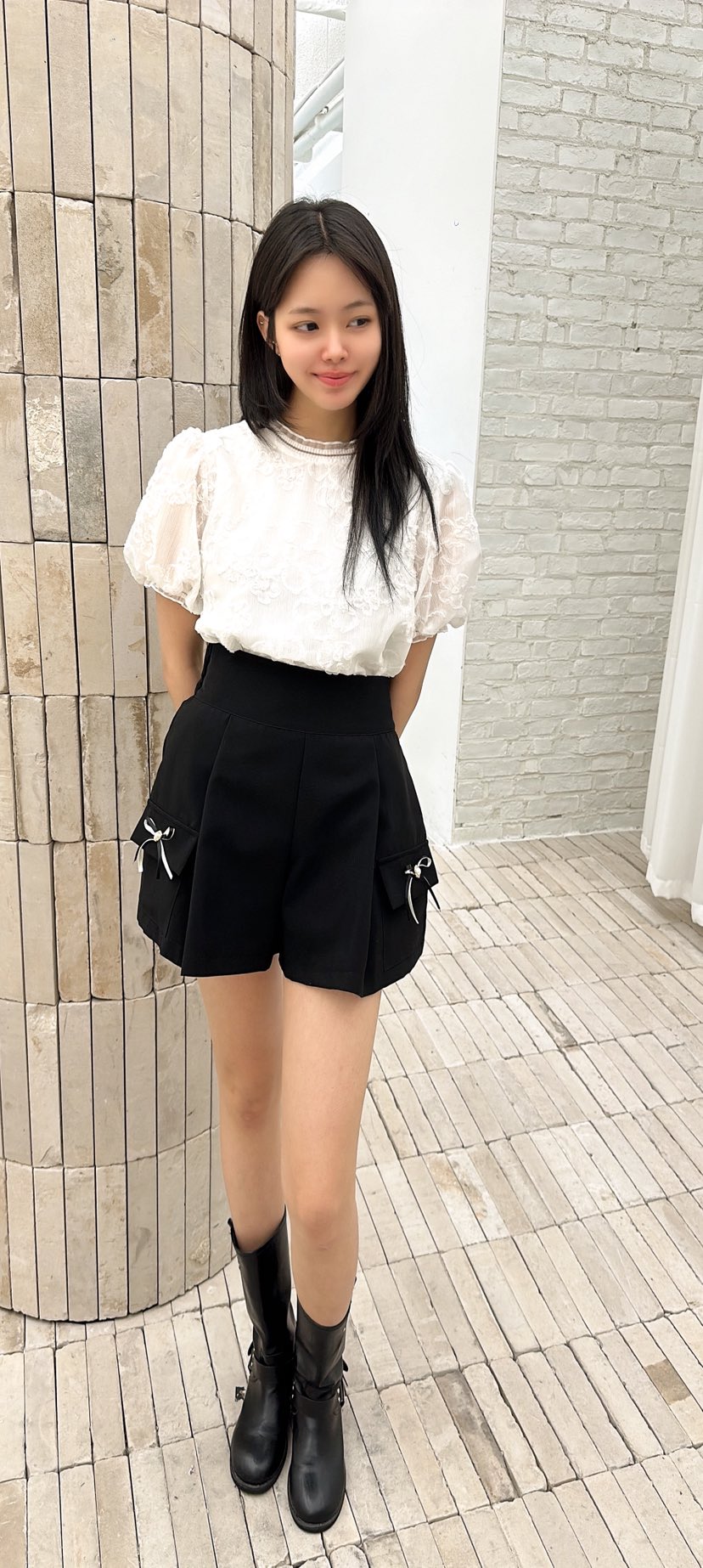 YARD韓國直郵女裝新款熱賣人氣時尚推薦職業襯衫蕾絲衫刺繡YARD襯衫/蕾絲衫