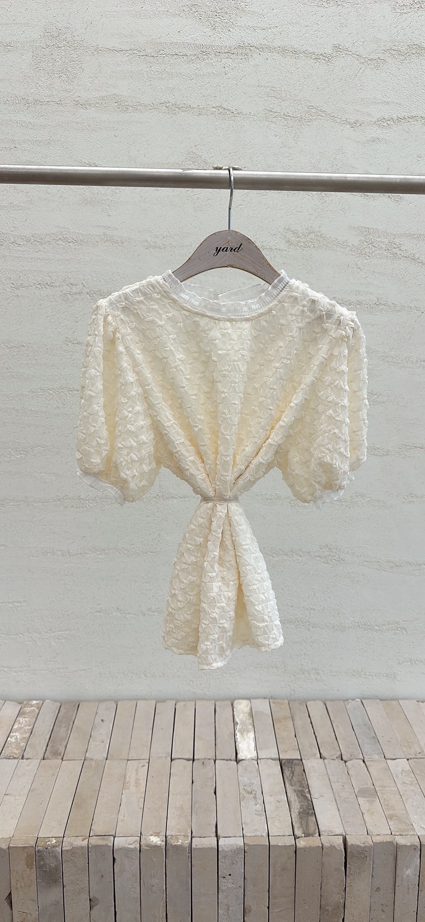 YARD韓國直郵女裝新款熱賣人氣時尚推薦職業襯衫蕾絲衫刺繡YARD襯衫/蕾絲衫圖色2