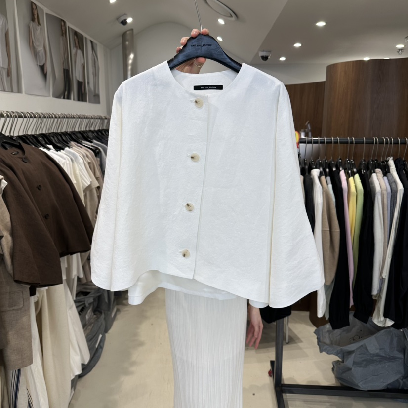 LE EDITION/LEBOENE韓國直郵女裝新品休閑推薦夾克亞麻LE EDITION/LEBOENE夾克圖色1