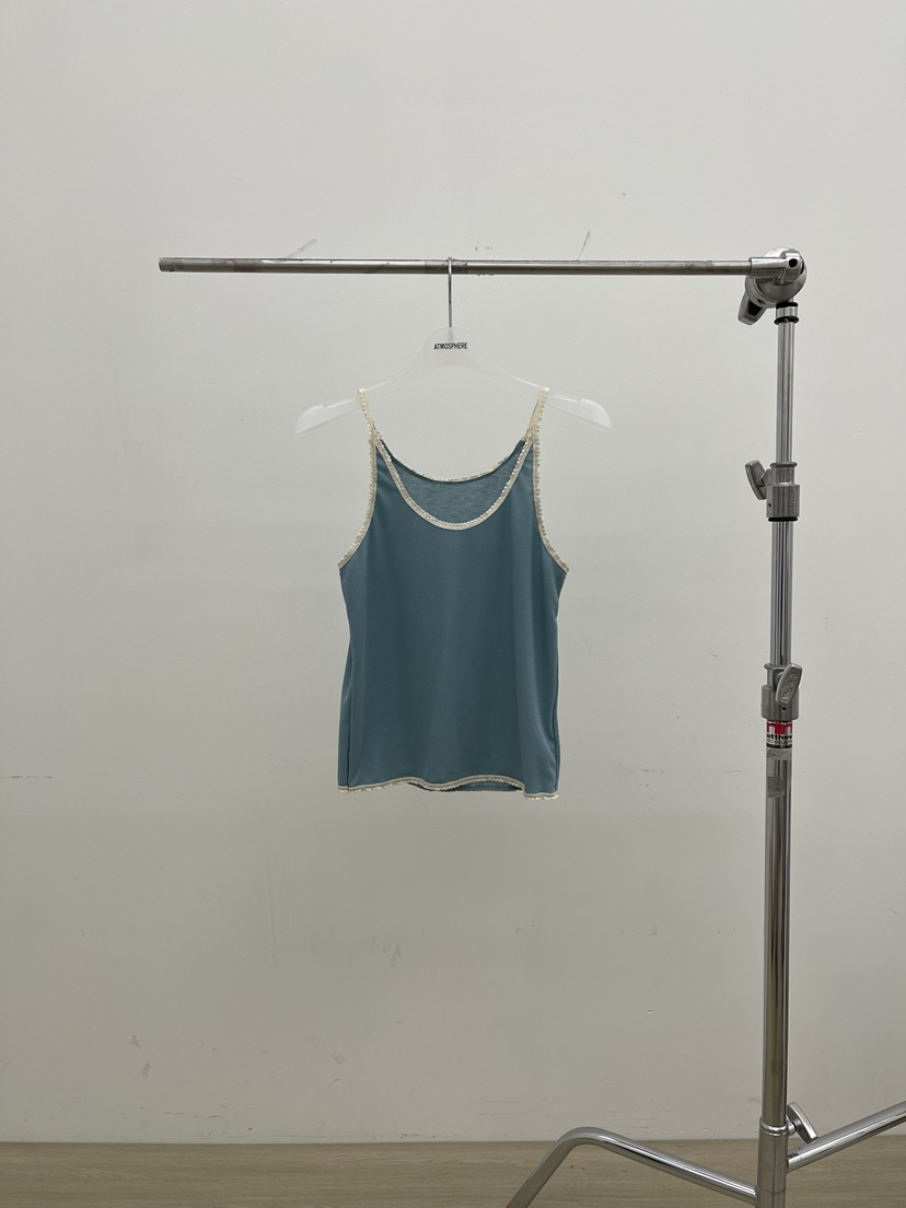 ATMOSPHERE韓國代購女裝新款熱賣休閑推薦人氣吊帶背心羅紋ATMOSPHERE/BLING吊帶/背心圖色3