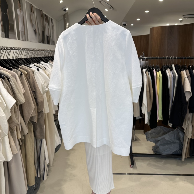 LE EDITION/LEBOENE韓國東大門直郵女士新品時尚夾克亞麻布LE EDITION/LEBOENE夾克