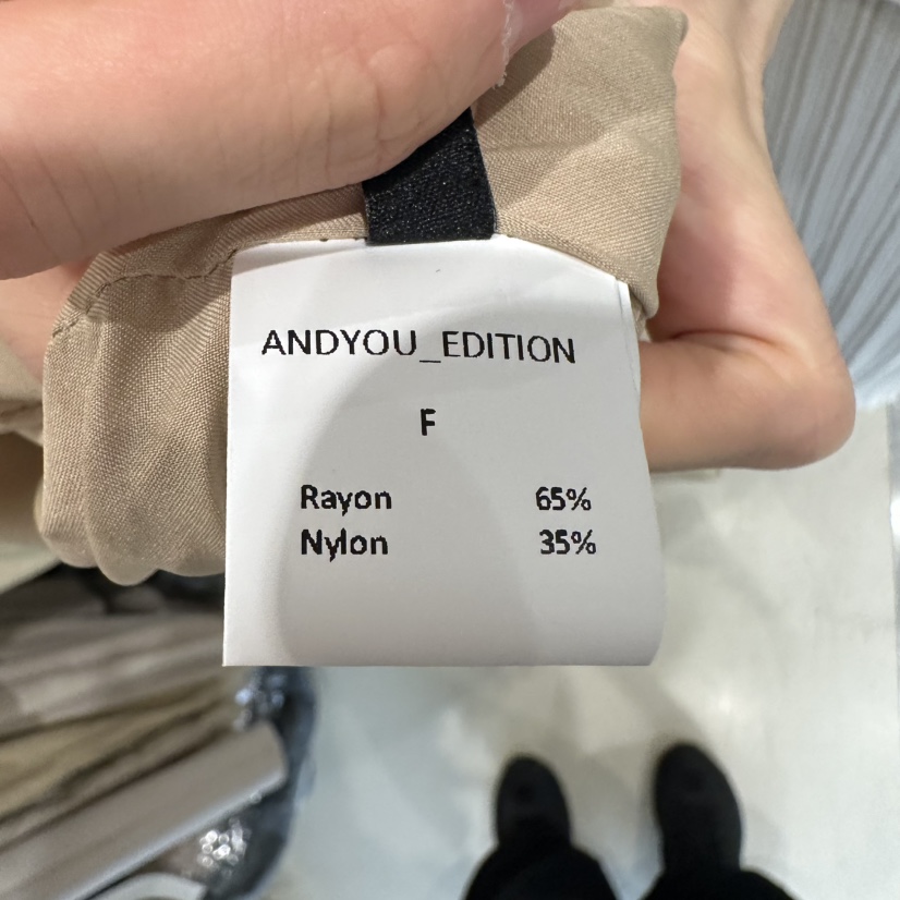 LE EDITION/LEBOENE韓國直郵女裝新品時尚26春夏連衣裙褶皺LE EDITION/LEBOENE連衣裙