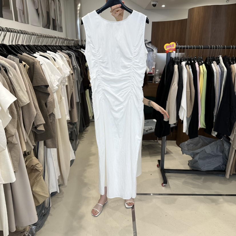 LE EDITION/LEBOENE韓國直郵女裝新品時尚26春夏連衣裙褶皺LE EDITION/LEBOENE連衣裙圖色1