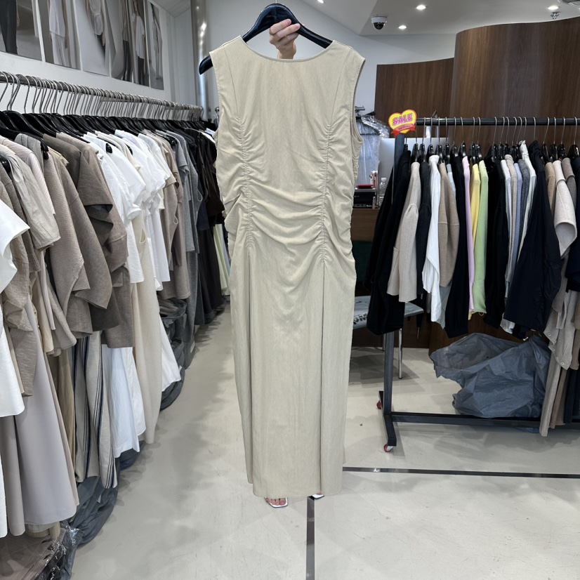 LE EDITION/LEBOENE韓國直郵女裝新品時尚26春夏連衣裙褶皺LE EDITION/LEBOENE連衣裙圖色2