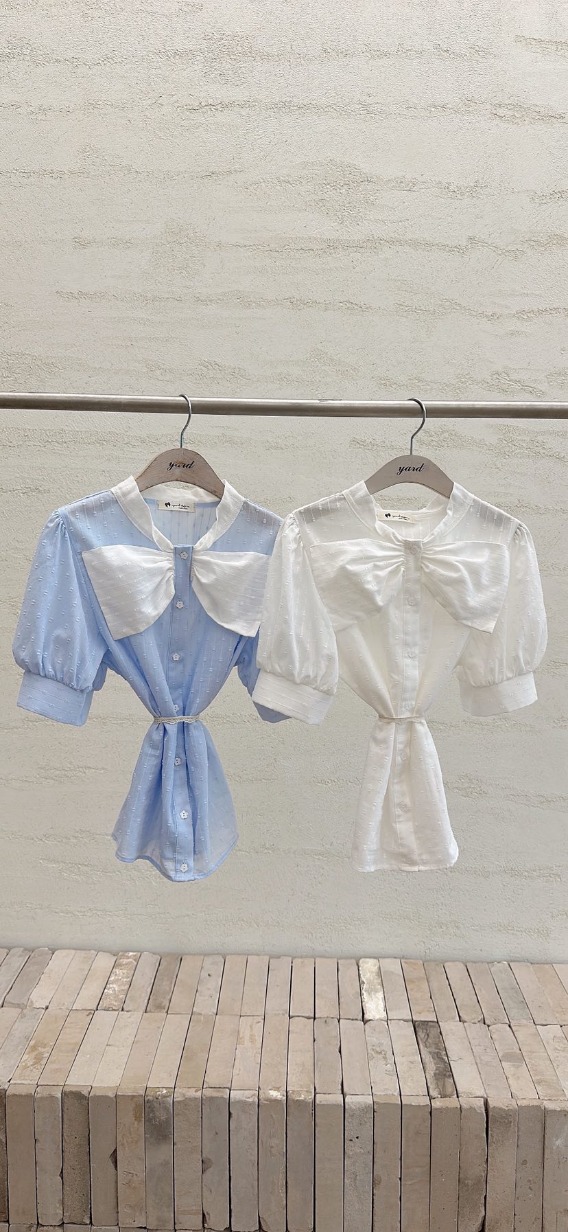 YARD韓國直郵女裝新款熱賣推薦職業休閑人氣26春夏襯衫蕾絲衫YARD襯衫/蕾絲衫