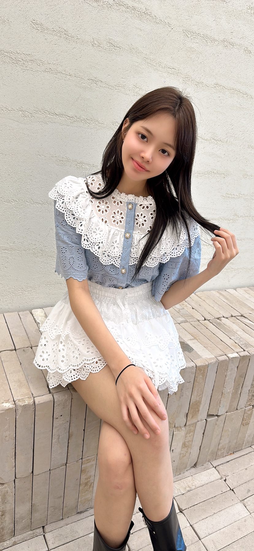 YARD韓國東大門直郵女士新款人氣時尚推薦休閑襯衫蕾絲衫YARD襯衫/蕾絲衫