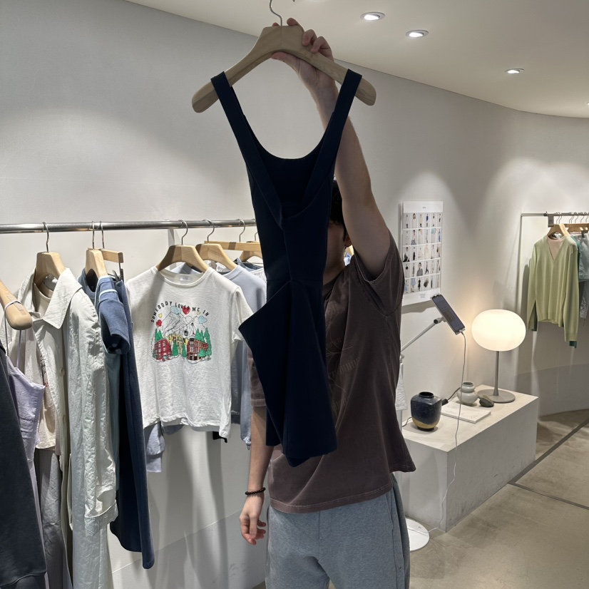 ROOM K-P韓國代購女裝新款26春夏職業熱賣連衣裙不含內搭roomk連衣裙