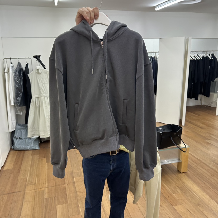 MYNAMEIS/AIME HOPE MAKE韓國東大門直郵女裝新品26春夏夾克不對稱連帽衫MYNAMEIS/AIME HOPE MAKE夾克圖色2