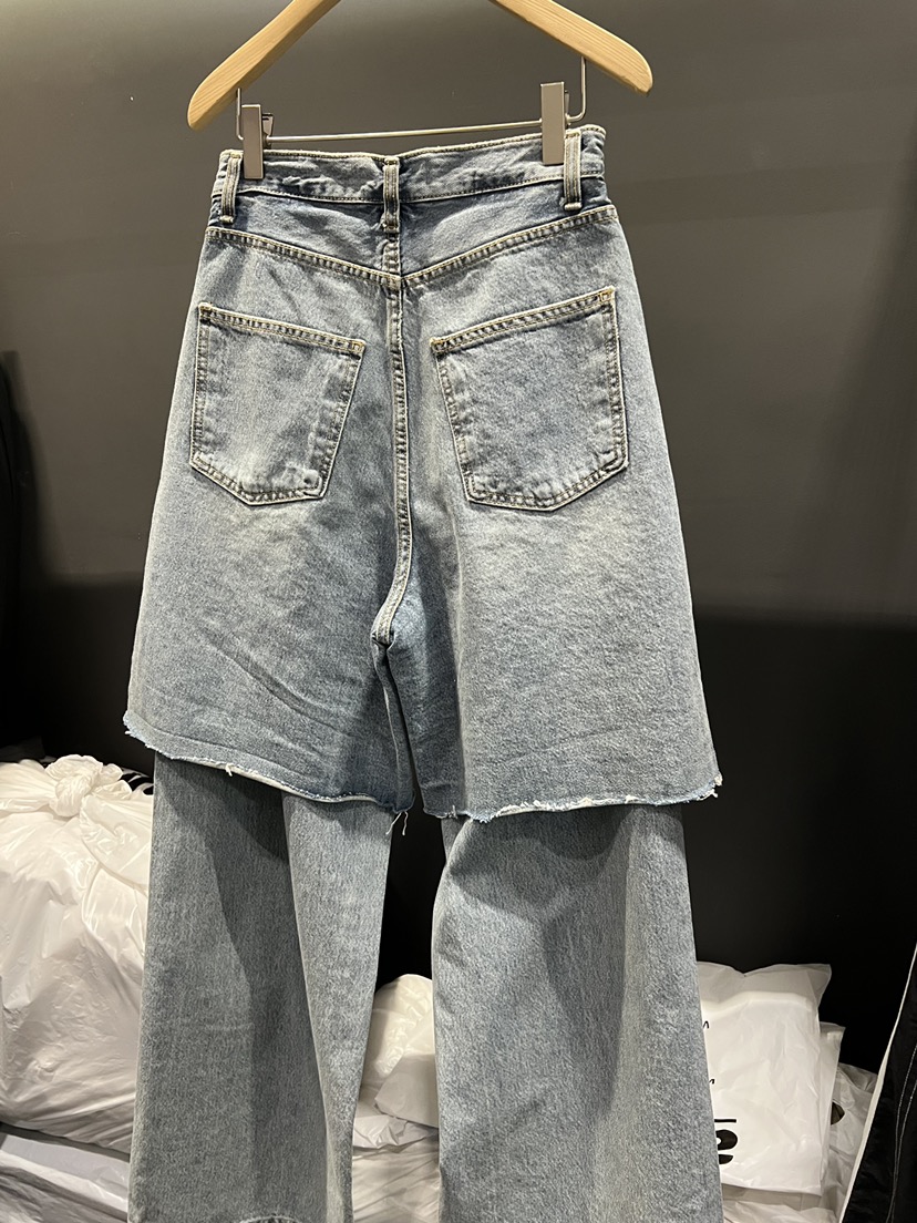 EL BOSQUE韓國直郵實拍女士新款休閑時尚人氣26春夏牛仔褲EL BOSQUE牛仔褲