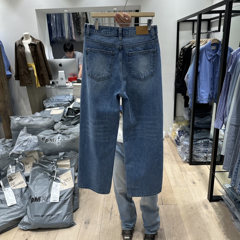 BRUNI/RICOTTA韓國東大門代購女裝新品熱賣人氣26春夏牛仔褲BRUNI/RICOTTA牛仔褲